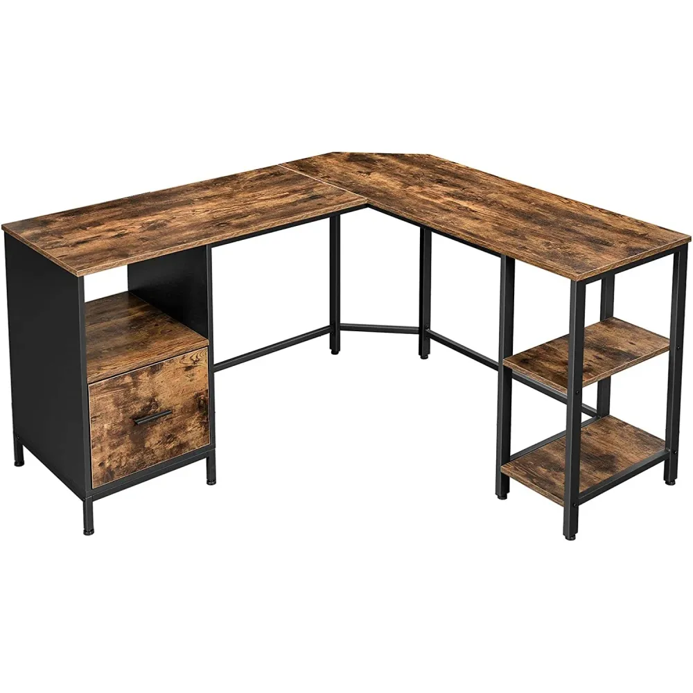 kutni stol, računalni stol u obliku slova L 137 x 150 x 75 cm