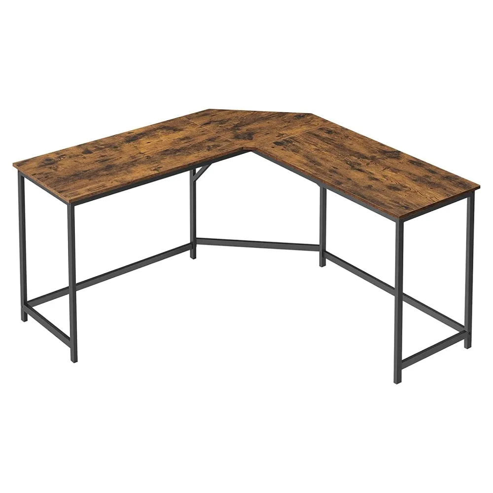 Kutni stol, računalni stol u obliku slova L, uredski stol 149 x 149 x 75 cm