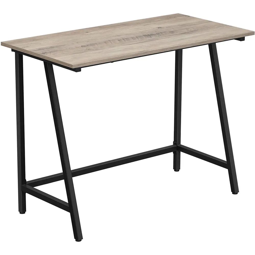 Radni stol, računalni stol 100 x 50 x 75 cm sivo i crno