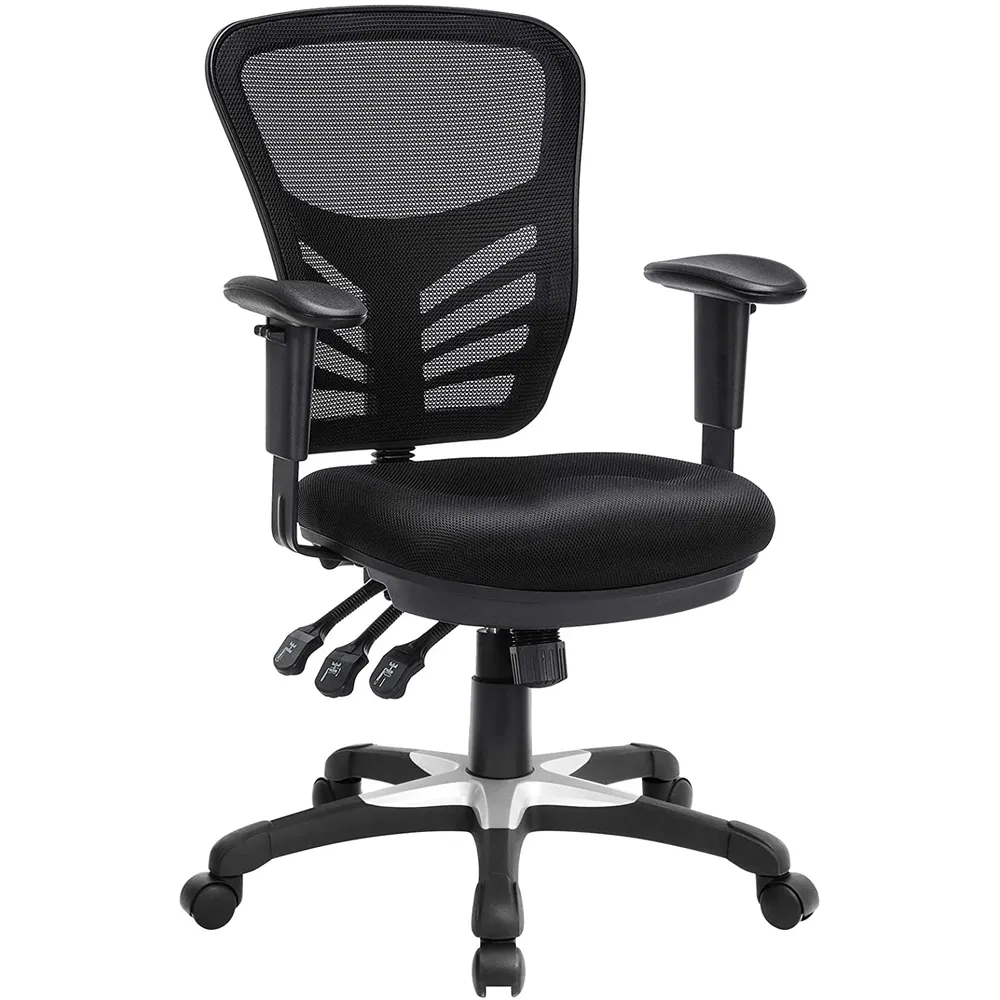 Uredska stolica, Ergonomska okretna stolica, podesiva visina stolice